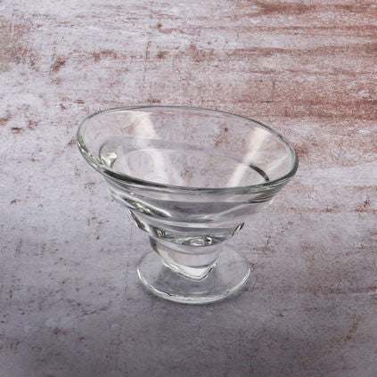 La Rochere Circee Low Glass Cups on iron table