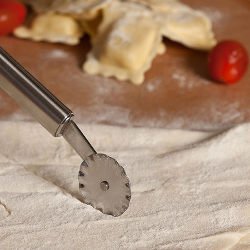 Cristel Pastry Cutter with Raviolli, Tomatoes and Pastry